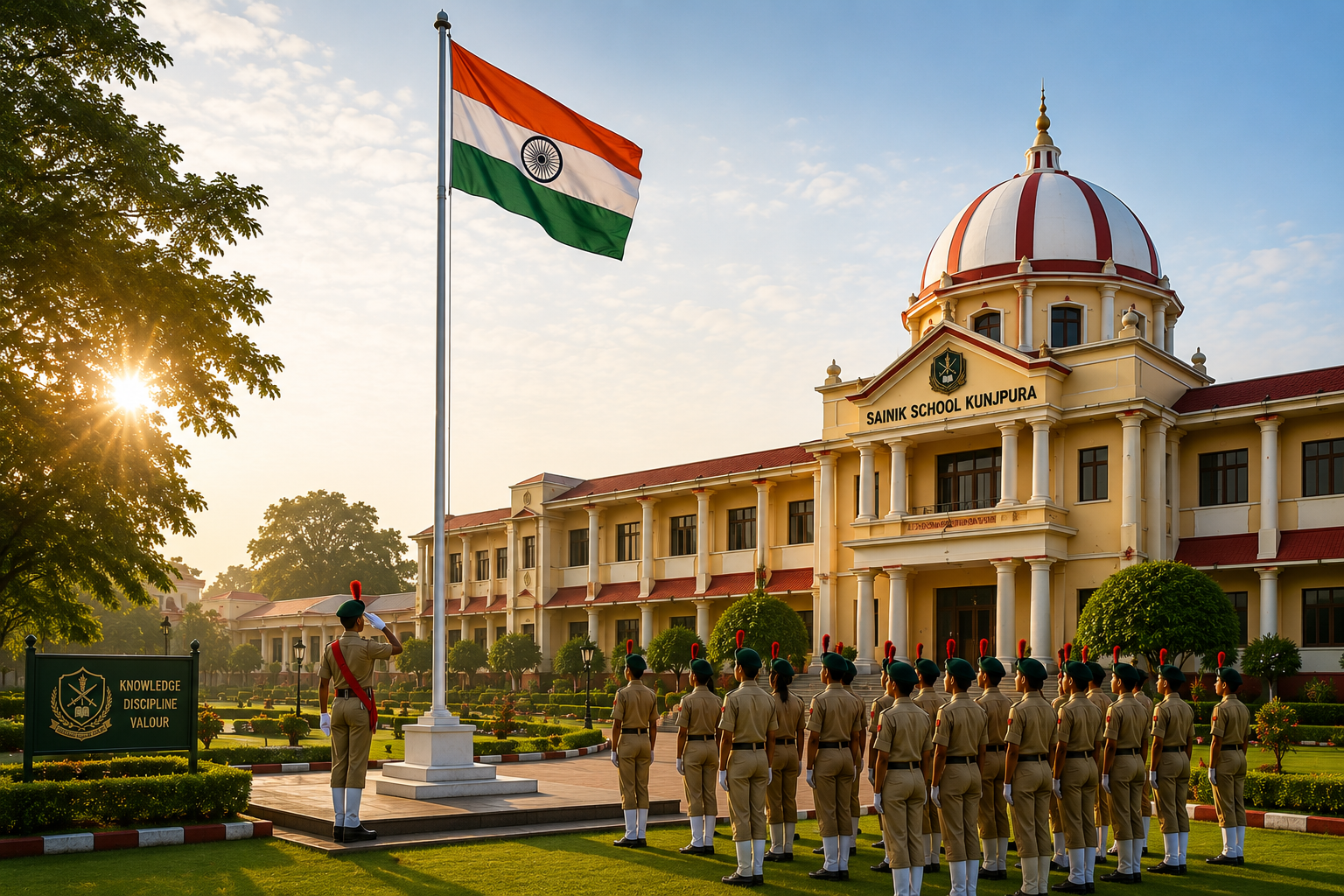 Sainik School Kunjpura Campus
